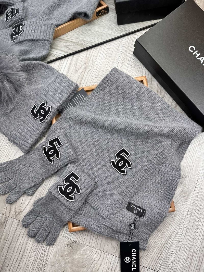 Chanel Caps Scarfs